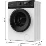 Cecotec Lavadora de Carga Frontal 10 kg 1400 rpm 10300 - Imagen 2