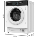 Cecotec Lavadora 7 kg Bolero DressCode 740 BI 1400 rpm de carga frontal - Imagen 3