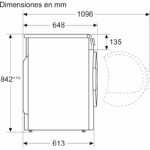 Secadora 8 kg Bosch A++ Bomba de Calor WTR83200ES - Imagen 4