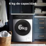 Cecotec Lavadora 6150 1000 rpm 6 kg - Imagen 2