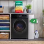 Cecotec Lavadora de Carga Frontal 9 kg 9500 Steel - Imagen 2