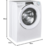 Candy Lavadora de carga frontal 8 kg 1400 rpm RO 1486DWMCT/1-S - Imagen 3