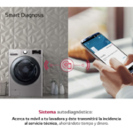 LG F1P1CY2T 17 kg 1100 rpm lavadora de carga frontal - Imagen 2