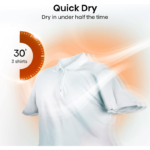 Secadora 10 kg Hisense DH5S102BW Bomba de Calor - Imagen 2