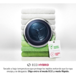 Secadora 9 kg LG RH90V9PV2N Bomba de Calor A+++ - Imagen 3