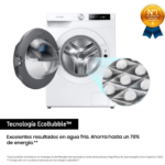 Lavadora Samsung de carga frontal 9 kg 1400 rpm WW90T684DLE/S3 - Imagen 3