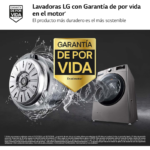 LG F1P1CY2T 17 kg 1100 rpm lavadora de carga frontal - Imagen 5