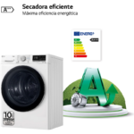 Secadora 9 kg LG RH90V9AV3N A+++ Bomba de Calor - Imagen 3
