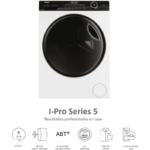 Lavadora 10 kg 1400 rpm Haier HW100-B14959U1-S - Imagen 3