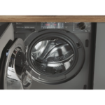 Lavadora 9 kg 1600 rpm Haier integrable HWQ90B416FWBR-S - Imagen 2