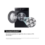 Samsung Lavadora de carga frontal 8 kg 1400 rpm WW80CGC04DABEC - Imagen 2